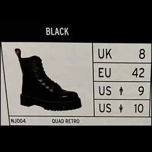 Dr. Martens | Shoes | Dr Martens Smooth Black Leather Never  display picture 1